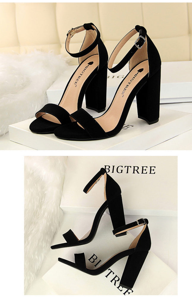 Buckle Women Shoes Sexy High Heels Sandals