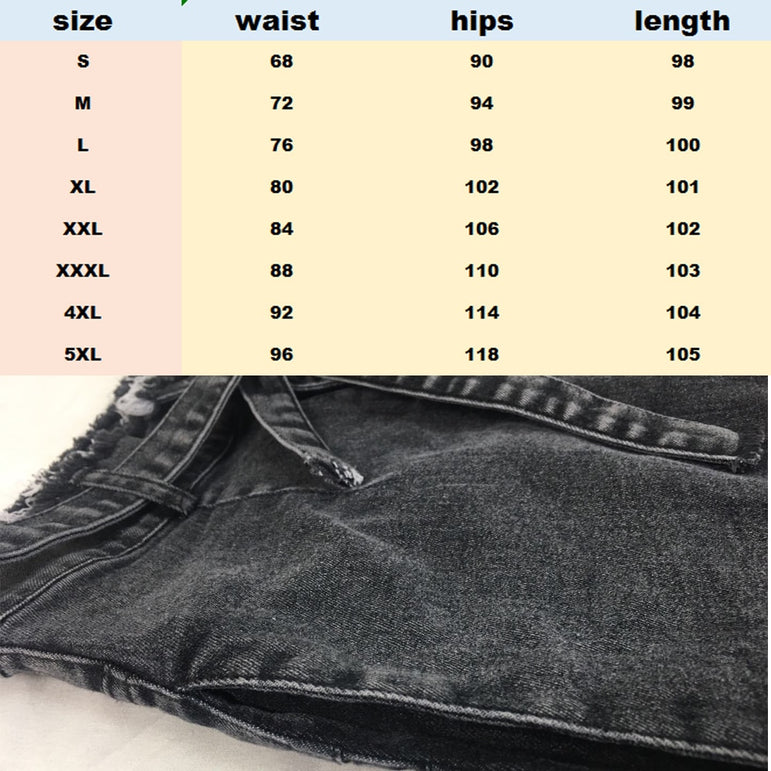 High Waist Jeans For Women Slim Stretch Denim