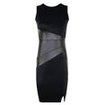 Party Dress Women Faux Leather Dress