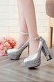 Cute Women High Heels Party Wedding Shoes