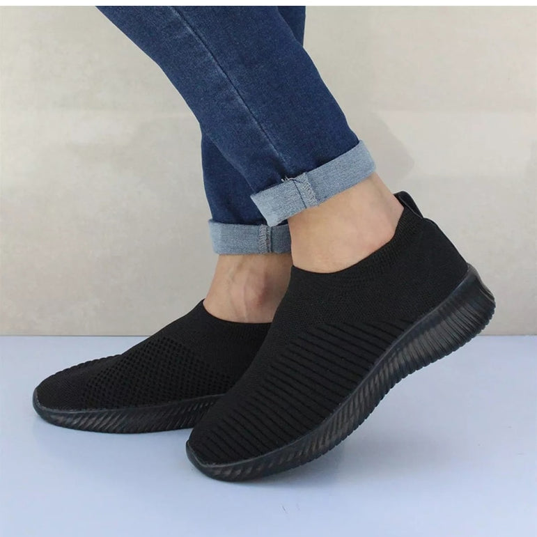 Women Shoes Knitting Sock Sneakers