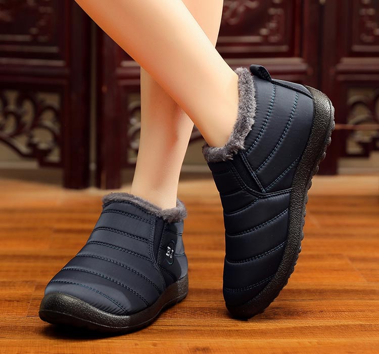 Snow Waterproof Solid Casual Boots