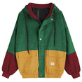 Outerwear Long Sleeve Corduroy Zipper Jacket