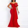 Women Off Shoulder Long Maxi Dress