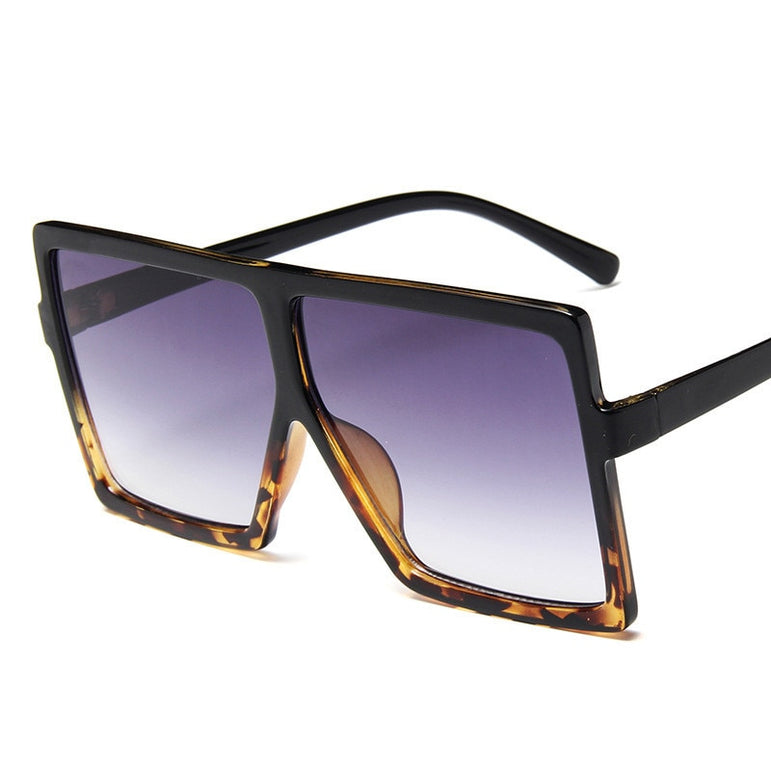 Oversized Square Brand Designer Big Frame Sunglasses