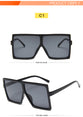 Oversized Square Brand Designer Big Frame Sunglasses