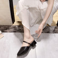 Party Women Mules Pointed Toe Block Slipper