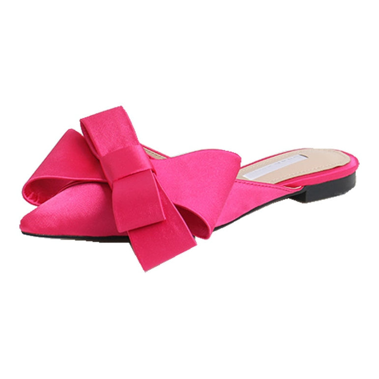 Spring Summer Women's Korean Silk Slippers