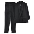 Office Ladies Solid Set Women Pants Suits