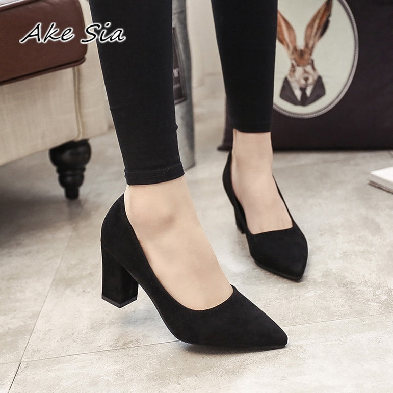 Female Pointed Lady Sexy Heels Shoes