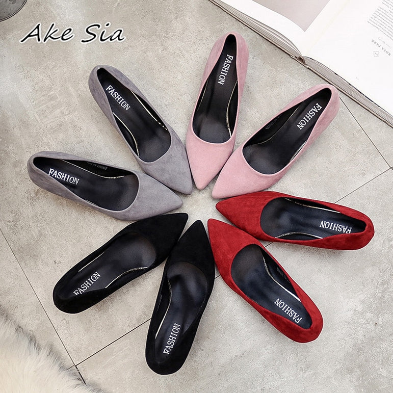 Female Pointed Lady Sexy Heels Shoes