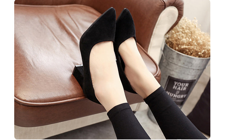 Female Pointed Lady Sexy Heels Shoes