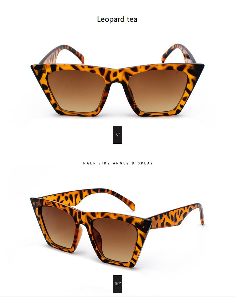 Polarized Cat Eyes Colorful Sunglasses