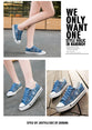 Fashion Women Denim Casual Sneakers