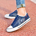 Fashion Women Denim Casual Sneakers