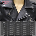 Leather Women Fashion Zipper Motorcycle Jacket