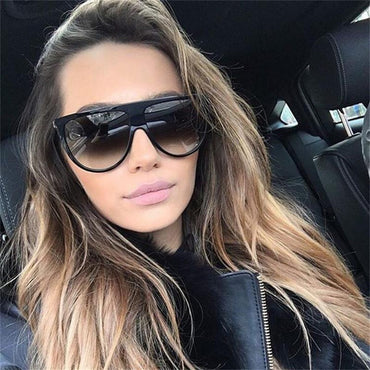 Kim Kardashian Vintage Retro Oversized Sunglasses