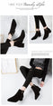 Casual Leather Heels Spring Shoes