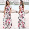 Women Long Maxi Floral Print Boho Dress