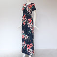 Women Long Maxi Floral Print Boho Dress