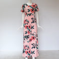 Women Long Maxi Floral Print Boho Dress