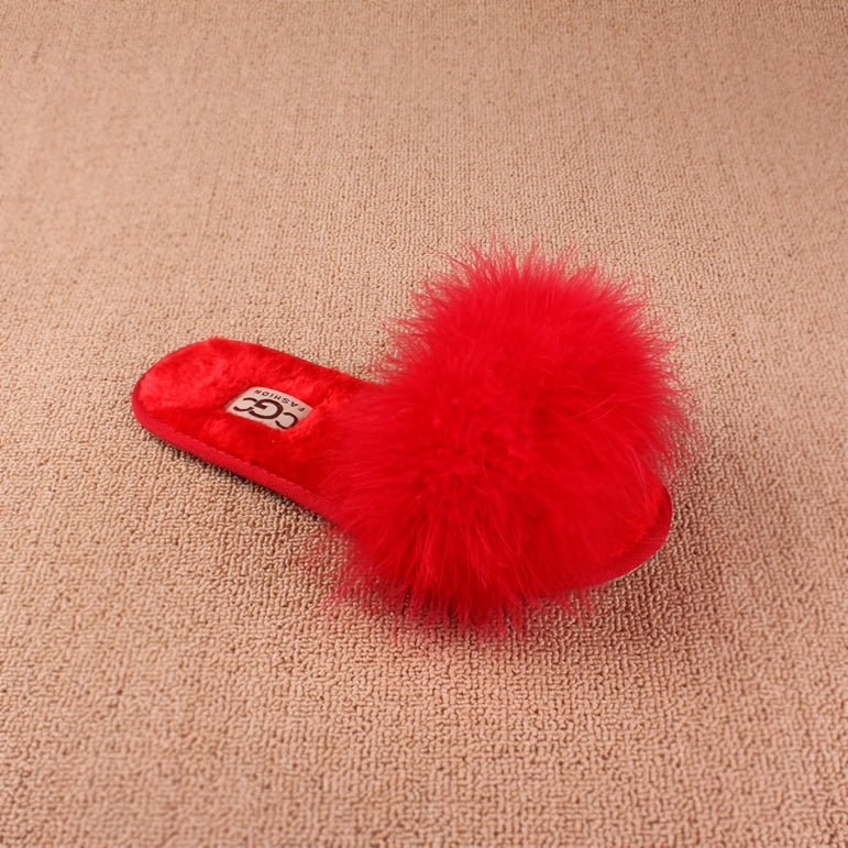 New Spring Home Cotton Plush Slippers