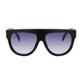 Oversized Retro Shield Shape Sunglasses