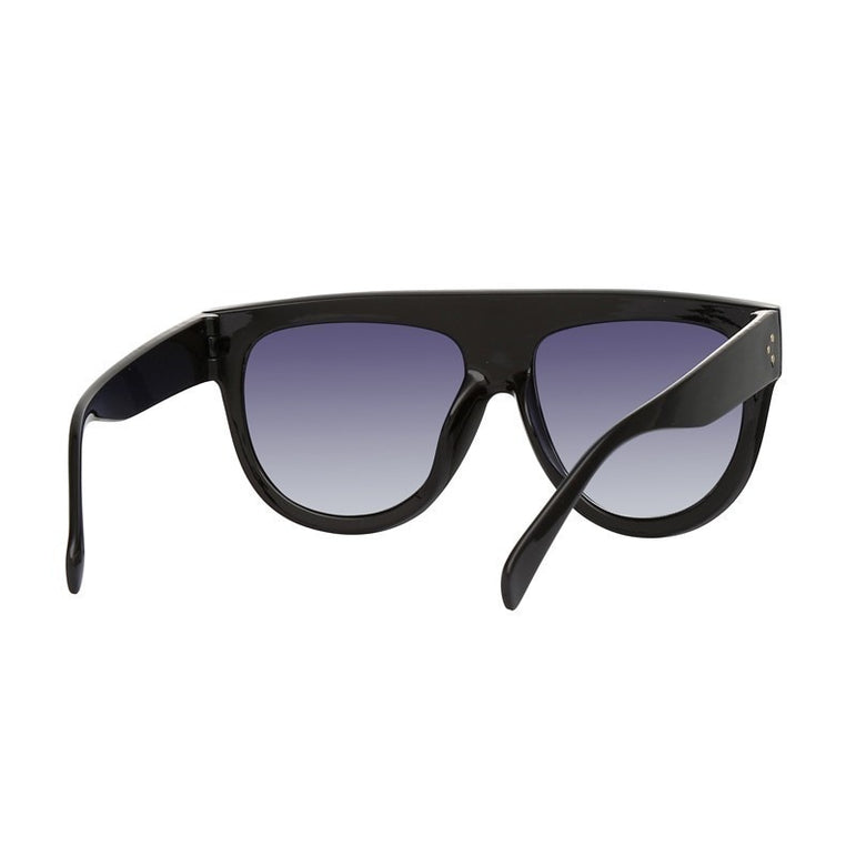 Oversized Retro Shield Shape Sunglasses