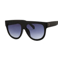 Oversized Retro Shield Shape Sunglasses