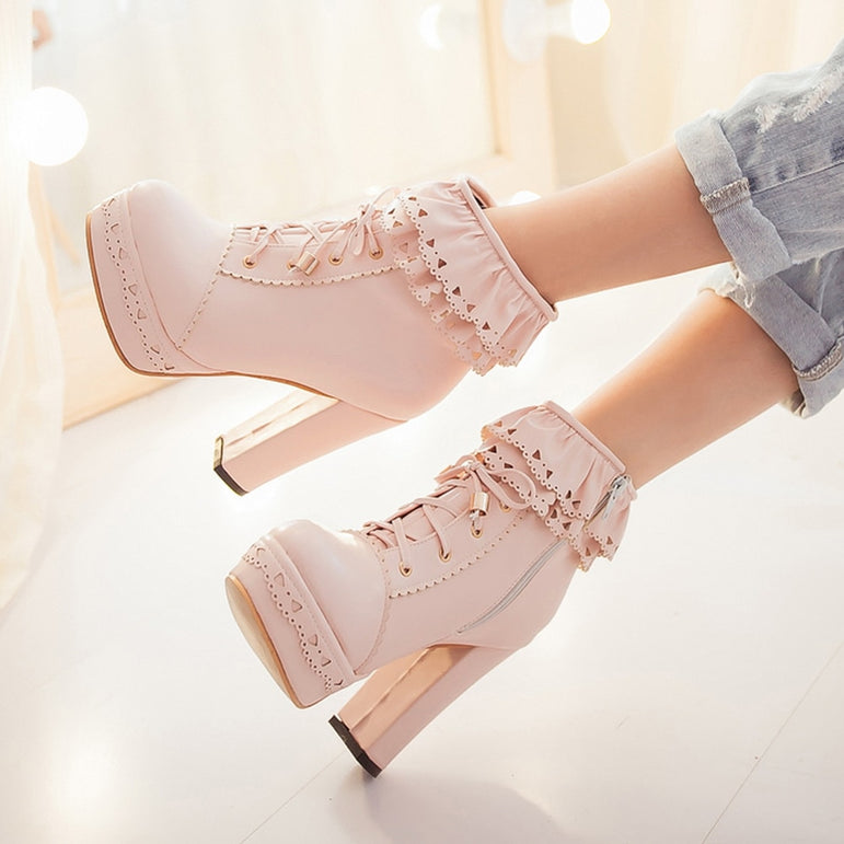 Cute Ladies Ankle Boots