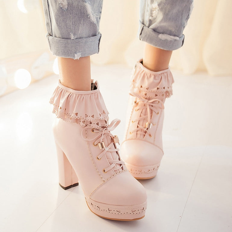 Cute Ladies Ankle Boots