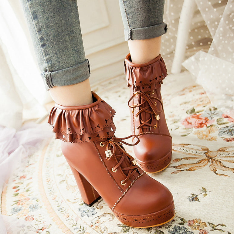 Cute Ladies Ankle Boots