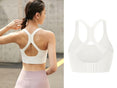 Sexy Sports Bra Solid Back Yoga Push Up