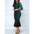 Slim Office Bodycon Vintage Elegant Party Dress