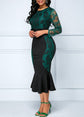 Slim Office Bodycon Vintage Elegant Party Dress