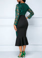 Slim Office Bodycon Vintage Elegant Party Dress