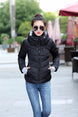 Parkas Thicken Outerwear Solid Hooded Coats