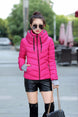 Parkas Thicken Outerwear Solid Hooded Coats