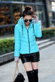 Parkas Thicken Outerwear Solid Hooded Coats