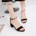 Autumn Flock Pointed Sexy Sandals