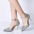 Elegant Ladies Shinning Glitter Pumps