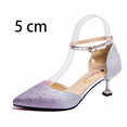 Elegant Ladies Shinning Glitter Pumps