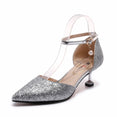 Elegant Ladies Shinning Glitter Pumps