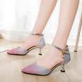 Elegant Ladies Shinning Glitter Pumps