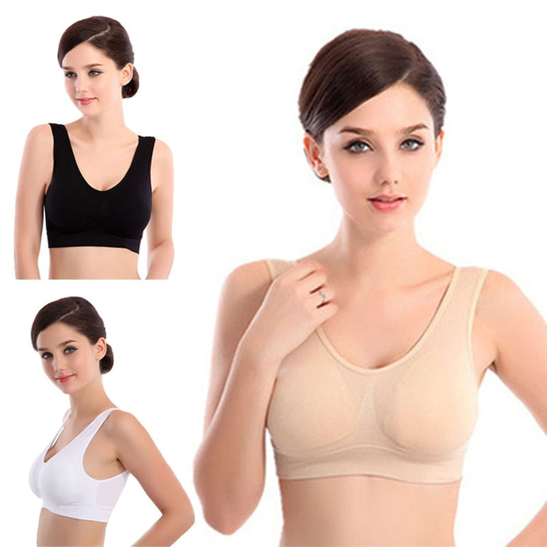 Yoga Stretch Push Up Breathable Bras