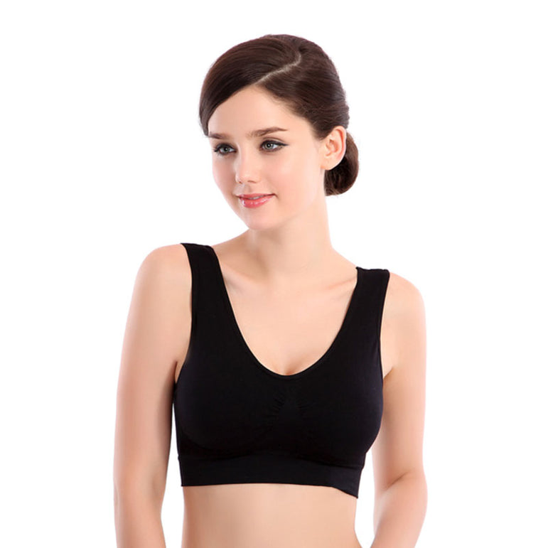 Yoga Stretch Push Up Breathable Bras