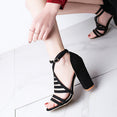 Women Sexy Lady High Heels Cross Strap Sandals