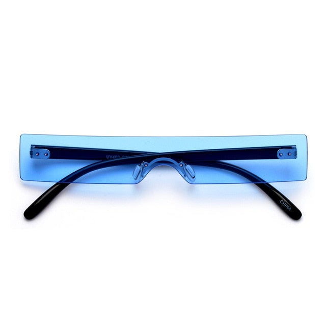 Rectangle Fashion Luxury Brand Sun Glasses