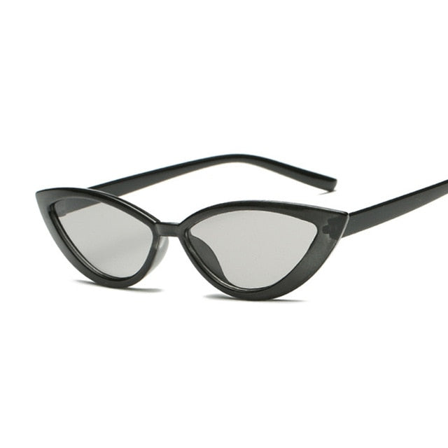 New Vintage Black Cat Eye Sunglasses