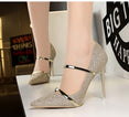 Gold Silver Wedding Party Stiletto Shoes